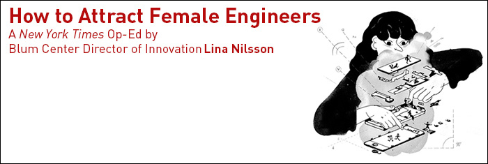 Blum Center Innovation Director Lina Nilsson Named One of MIT Technology Review’s Innovators Under 35