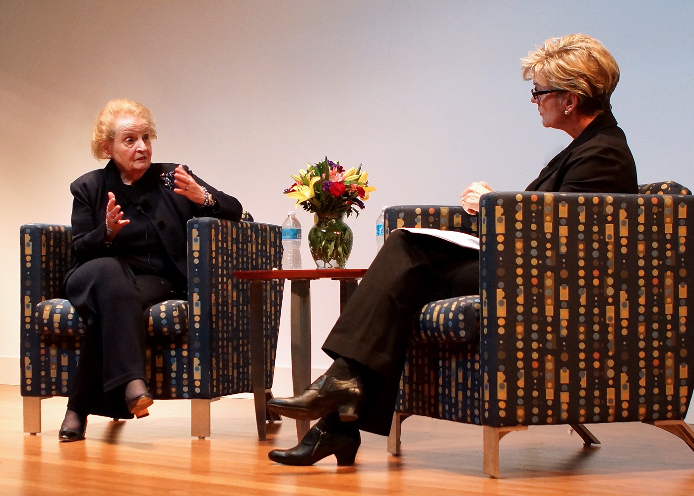 Blum Center Hosts Former Secretary of State Madeleine Albright for Discussion on Foreign Policy Megatrends