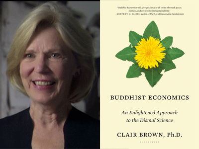 Blum Affiliated Faculty, Clair Brown, Talks Buddhist Economics