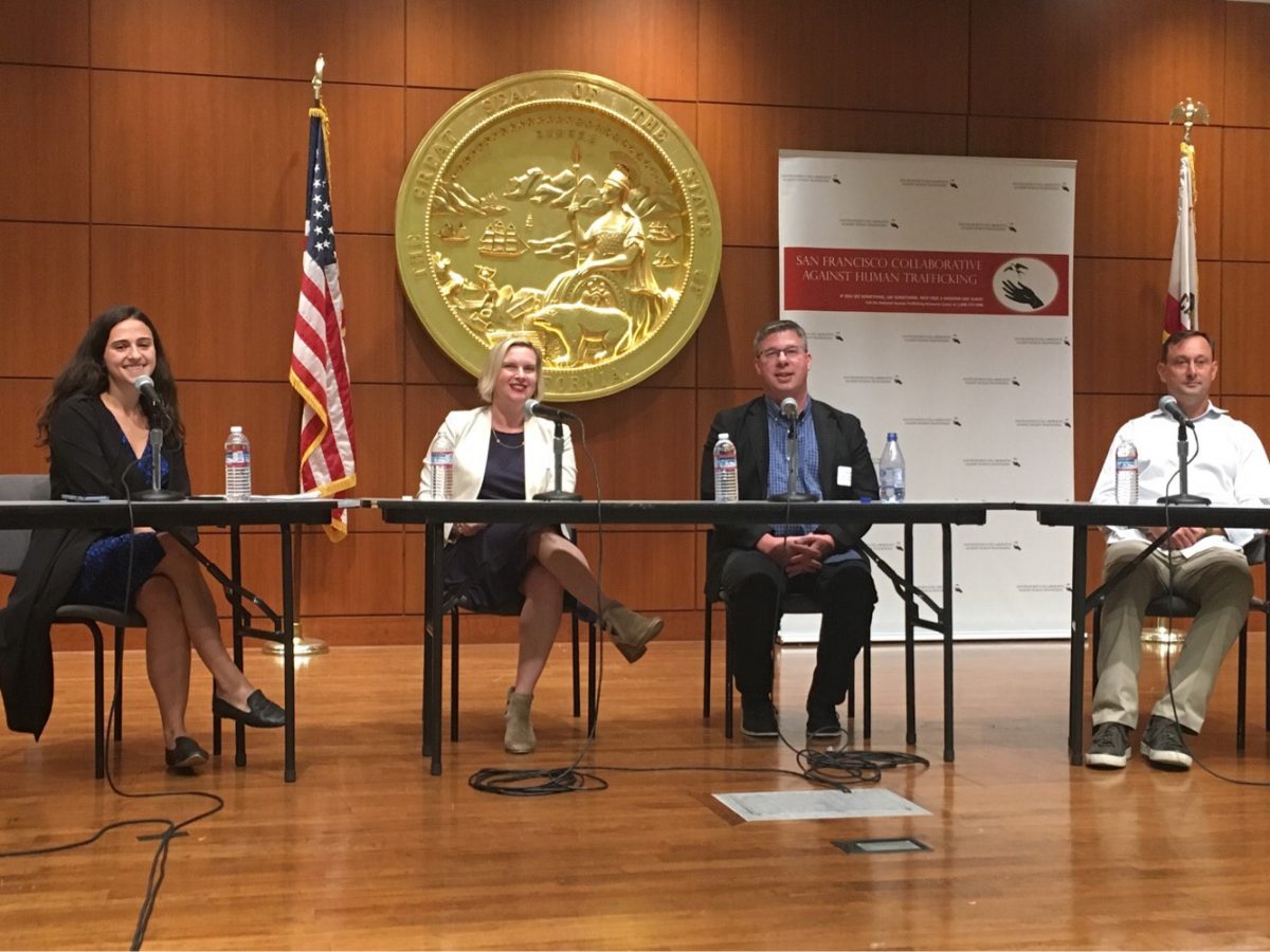 Blum Center Panel at San Francisco Collaborative Against Human Trafficking Symposium